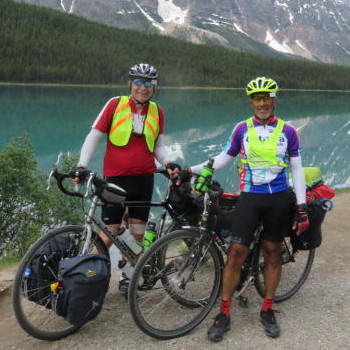 Parham and George - Canada Crossing on a Tangent or Two